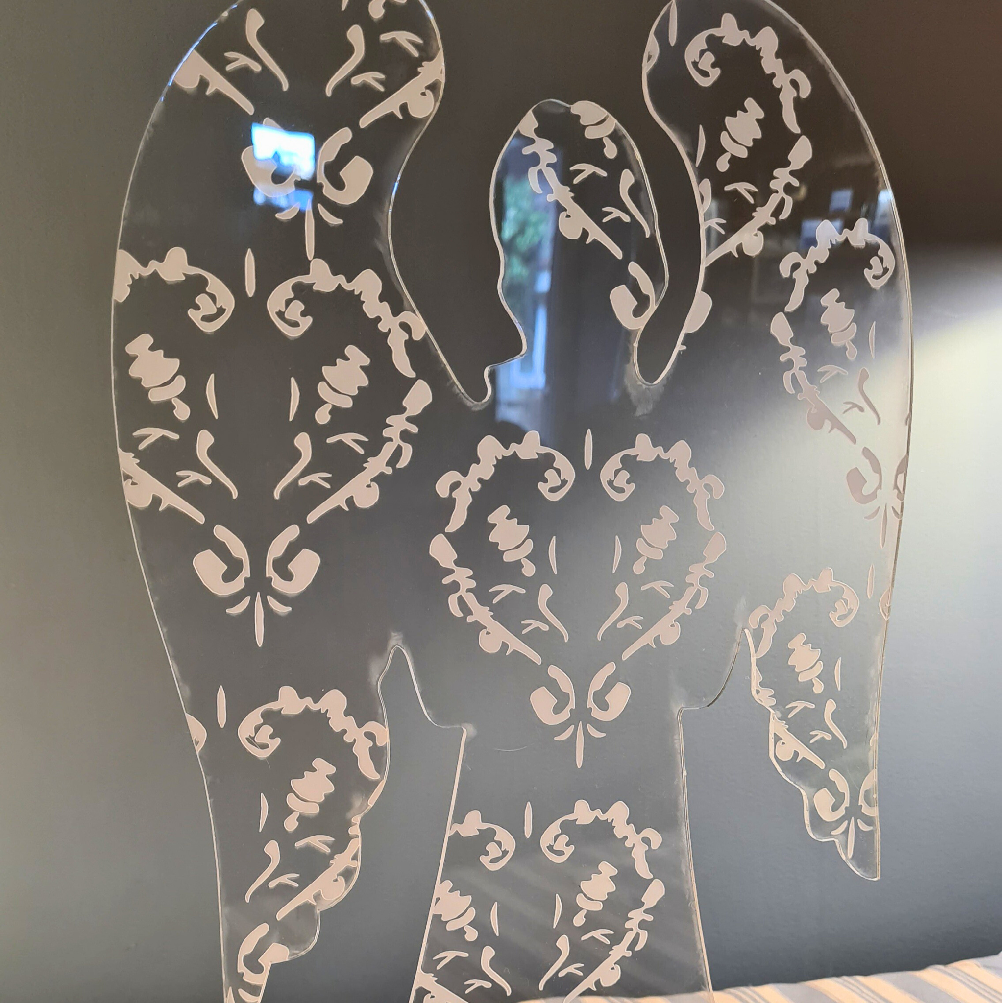 DÉCORATION ANGE EN PLEXIGLAS – Image 6
