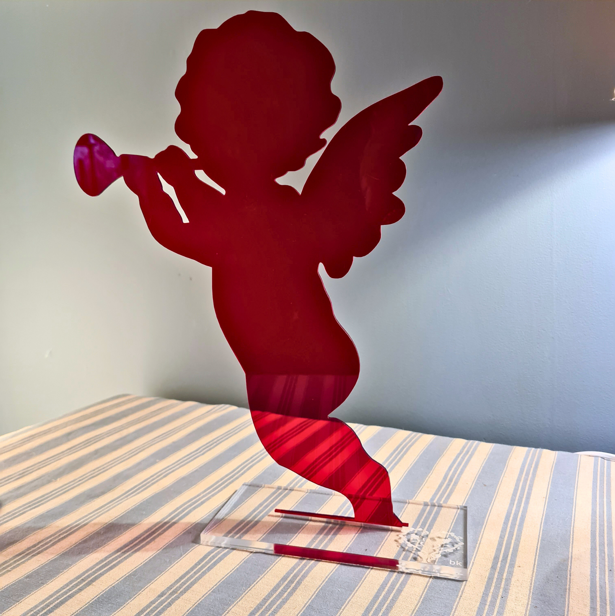 DÉCORATION ANGE EN PLEXIGLAS – Image 3