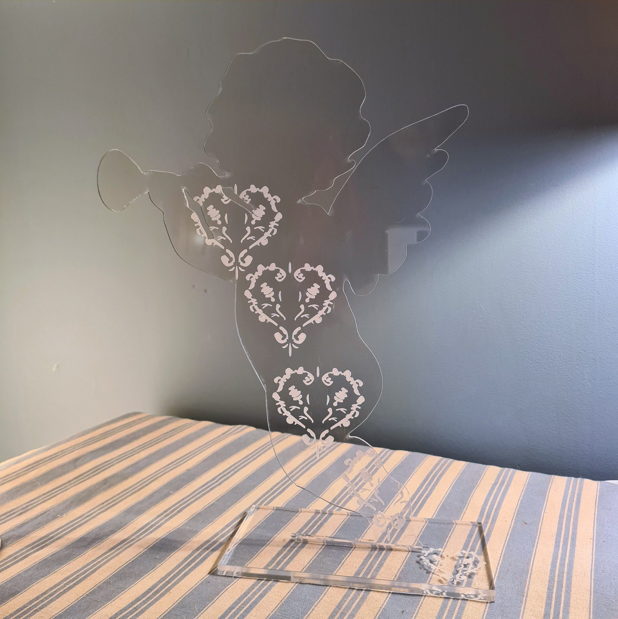 DÉCORATION ANGE EN PLEXIGLAS – Image 4