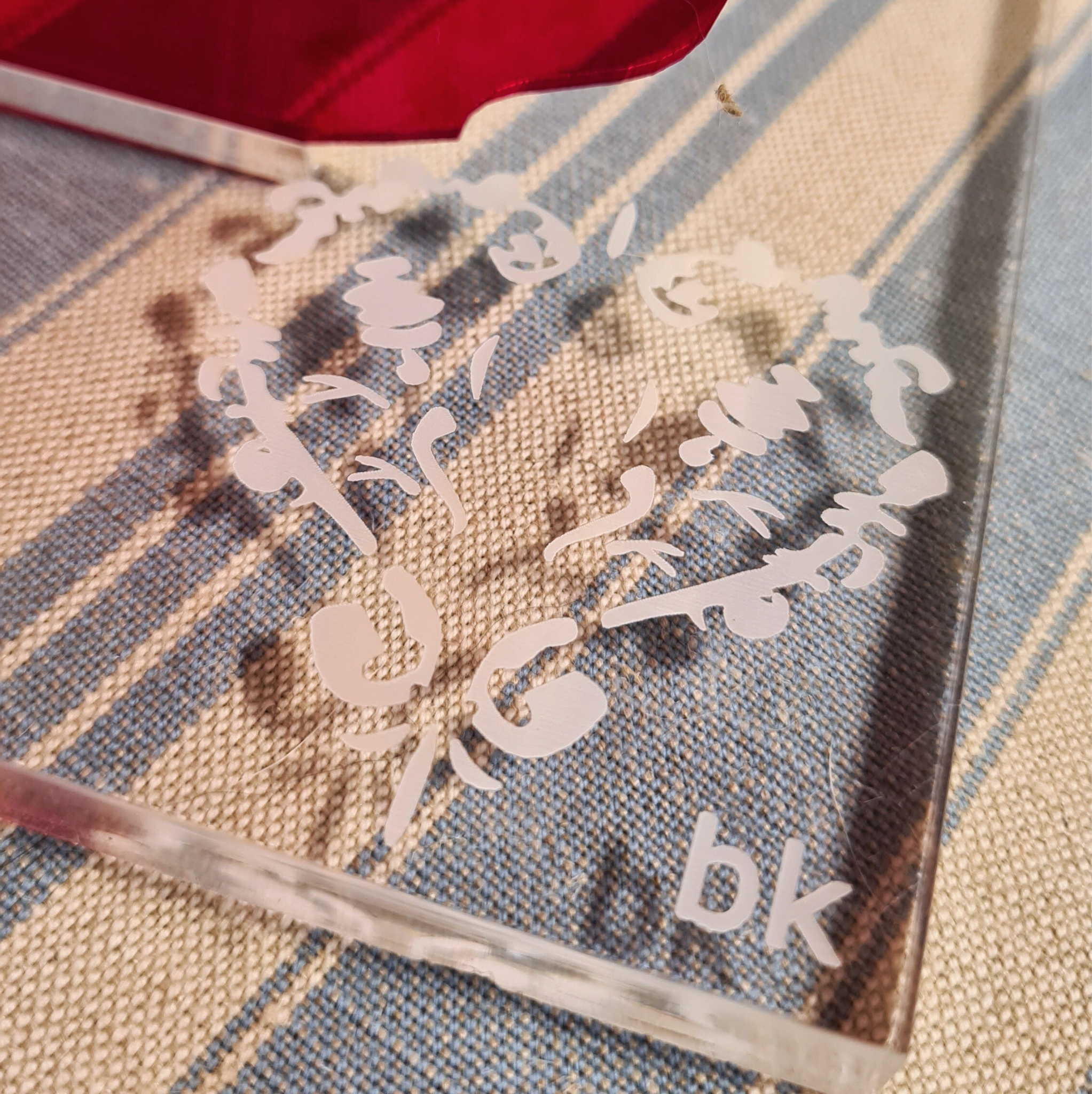 DÉCORATION ANGE EN PLEXIGLAS – Image 7