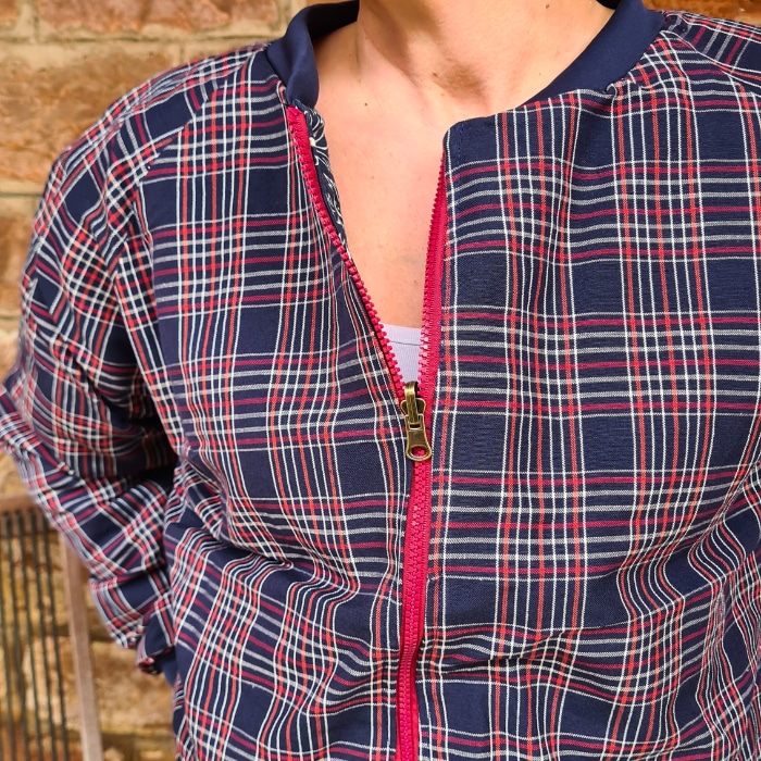 BOMBERS RÉVERSIBLE FEMME EN KELSCH – Image 4