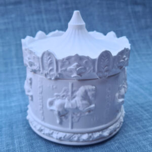 BOUGIE CARROUSEL EN CÉRAMIQUE