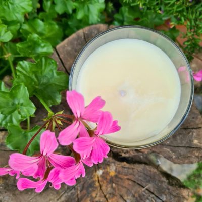 Bougie parfumée senteurs d'Alsace - bleu kelsch